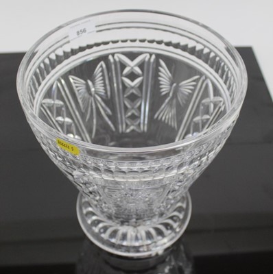 Lot 856 - Large Waterford Crystal vase