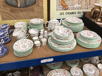 Lot 86 - Extensive Minton Haddon Hall dinner and teaware -approx 100 pieces