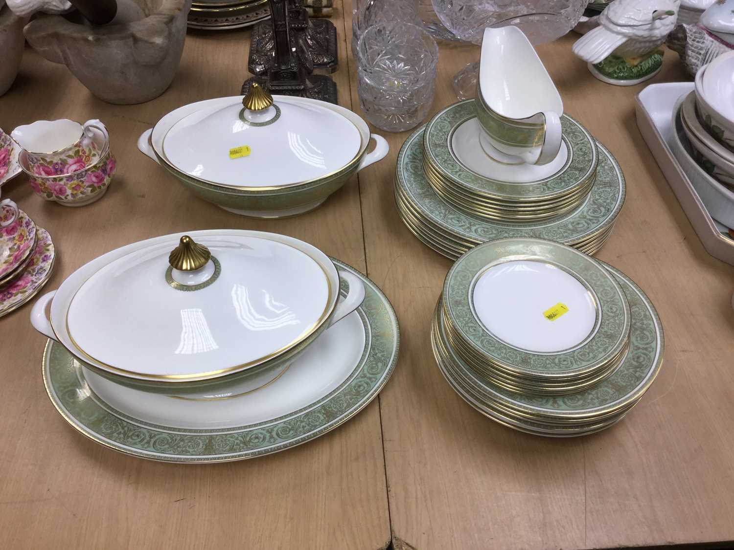 Lot 323 - Royal Doulton English Renaissance pattern dinner service