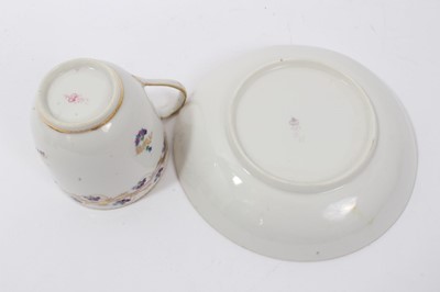 Lot 169 - Derby cups and saucers, spill vase, etc
