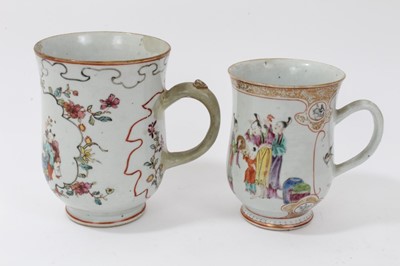 Lot 5 - Two Chinese 18th/19th century famille rose...