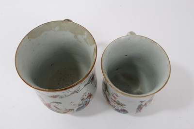 Lot 5 - Two Chinese 18th/19th century famille rose...
