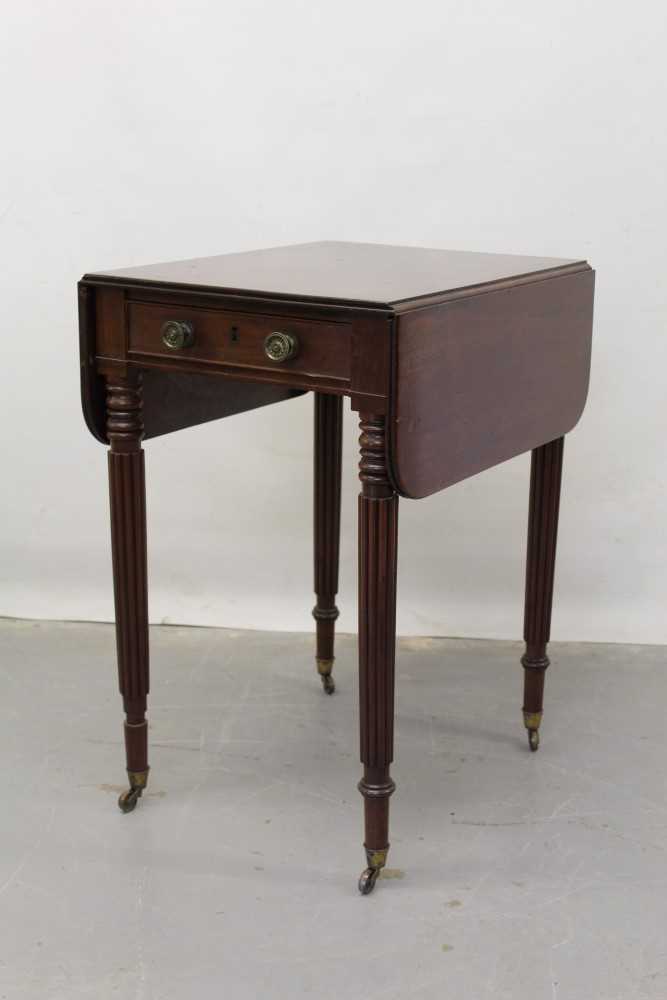 Lot 1222 - Small size Regency Pembroke table