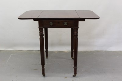 Lot 1222 - Small size Regency Pembroke table