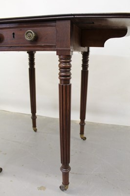 Lot 1222 - Small size Regency Pembroke table