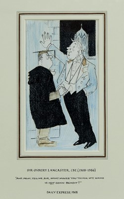 Lot 1027 - *Osbert Lancaster (1908-1986) cartoon