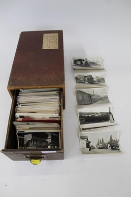 Lot 1123 - Large collection of 1950s Black and white Railway photographs of the last days of steam