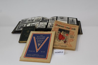 Lot 1286 - Large box of mixed ephemera including a 17th Century document, together with photograph albums and others