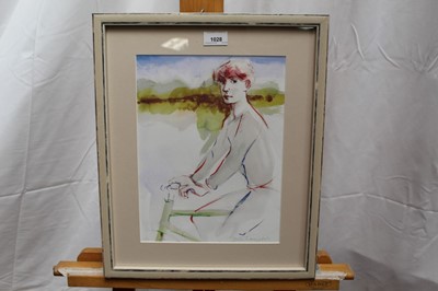 Lot 159 - Peter Campbell (1931-1989) watercolour - four works