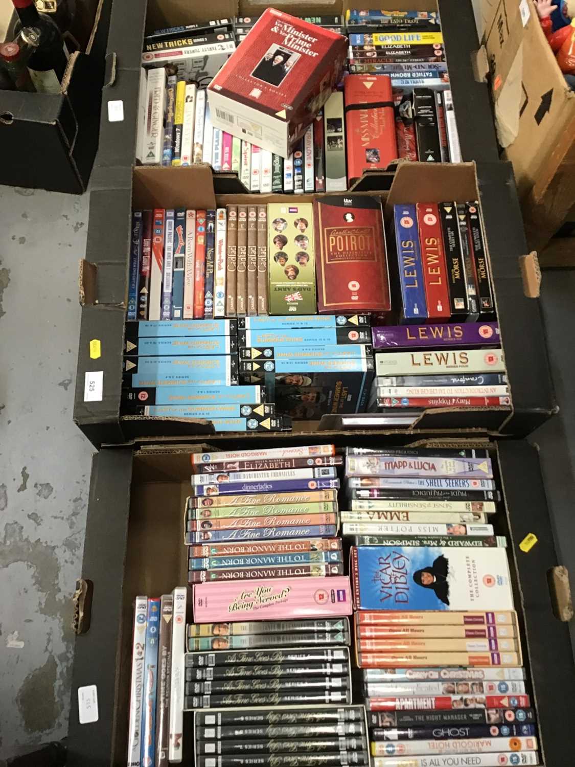 Lot 525 - Selection of boxed sets and individual DVDs