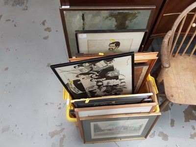 Lot 598 - Large collection of pictures and prints