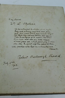 Lot 1065 - R H Sherard - Oscar Wilde, the story of an unhappy friendship, 1902, privately printed with inscription from author