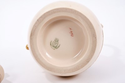 Lot 83 - An Austrian porcelain ewer and stopper