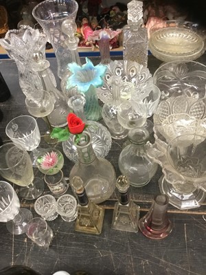 Lot 170 - Glassware, decanters etc