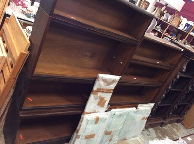 Lot 891 - Two Simplex sectional bookcases