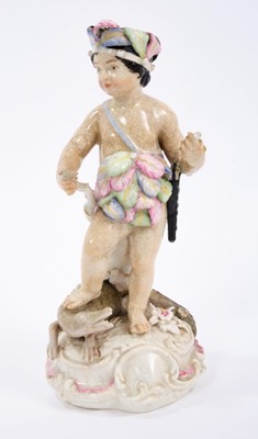 Lot 96 - Derby figure circa 1770