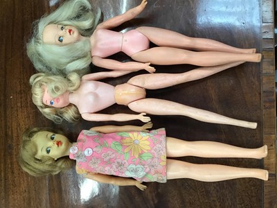 Lot 544 - Vintage Barbie dolls and others