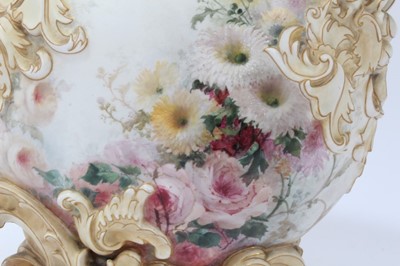 Lot 49 - Doulton exhibition quality blush ivory vase