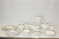 Lot 2059 - Wedgwood Cavendish pattern tea and dinner...