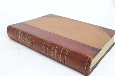 Lot 862 - Book - one volume, Canaries, Hybrids and British Birds In Cage And Aviary, by John Robson, half calf bound