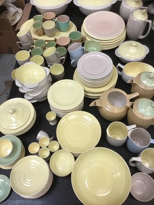 Lot 190 - Large collection of Branksome tablewares