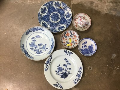 Lot 242 - Small group 18th century Chinese dishes