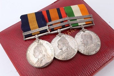 Lot 615 - Victorian and later medal trio, comprising Cape of Good Hope medal