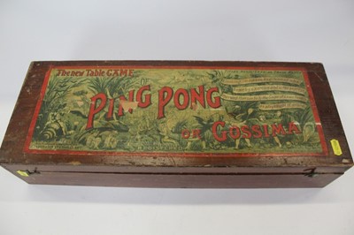 Lot 337 - Early Ping pong game in original box