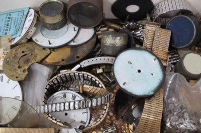 Lot 25 - Collection of watch parts and accessories