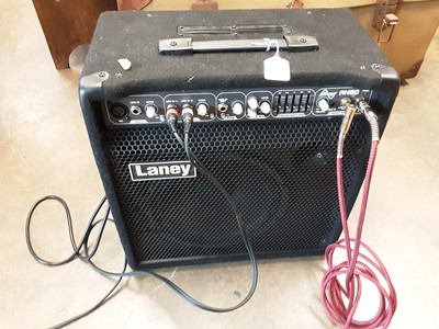 Lot 602 - Laney Audiohub AH80 amplifier plus a guitar lead