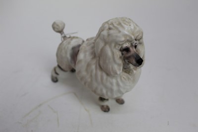 Lot 890 - Royal Doulton lion cut poodle