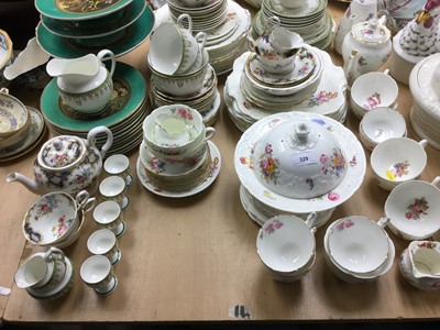 Lot 329 - Group of Coalport teawares and other decorative ceramics