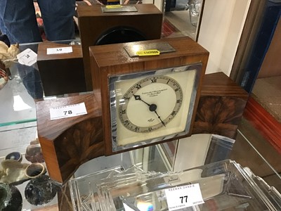 Lot 78 - Art Deco clock
