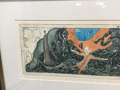 Lot 70 - Michael Tingle (contemporary) etching