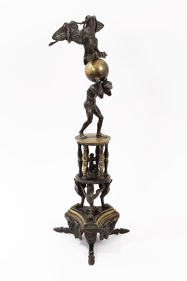 Lot 803 - Good 19th century Grand Tour classical bronze sculpture