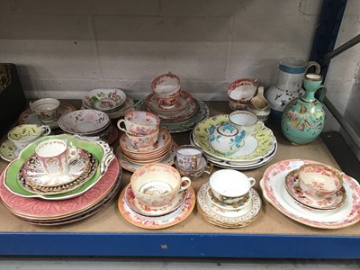 Lot 55 - Group of 19th and 20th century teaware and china, to include Imari