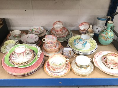 Lot 55 - Group of 19th and 20th century teaware and china, to include Imari