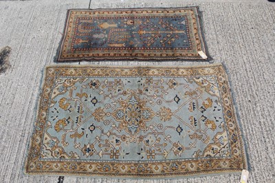 Lot 1395 - Two Turkish rugs