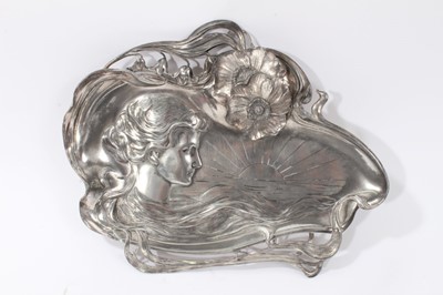 Lot 2025 - WMF Art Nouveau tray