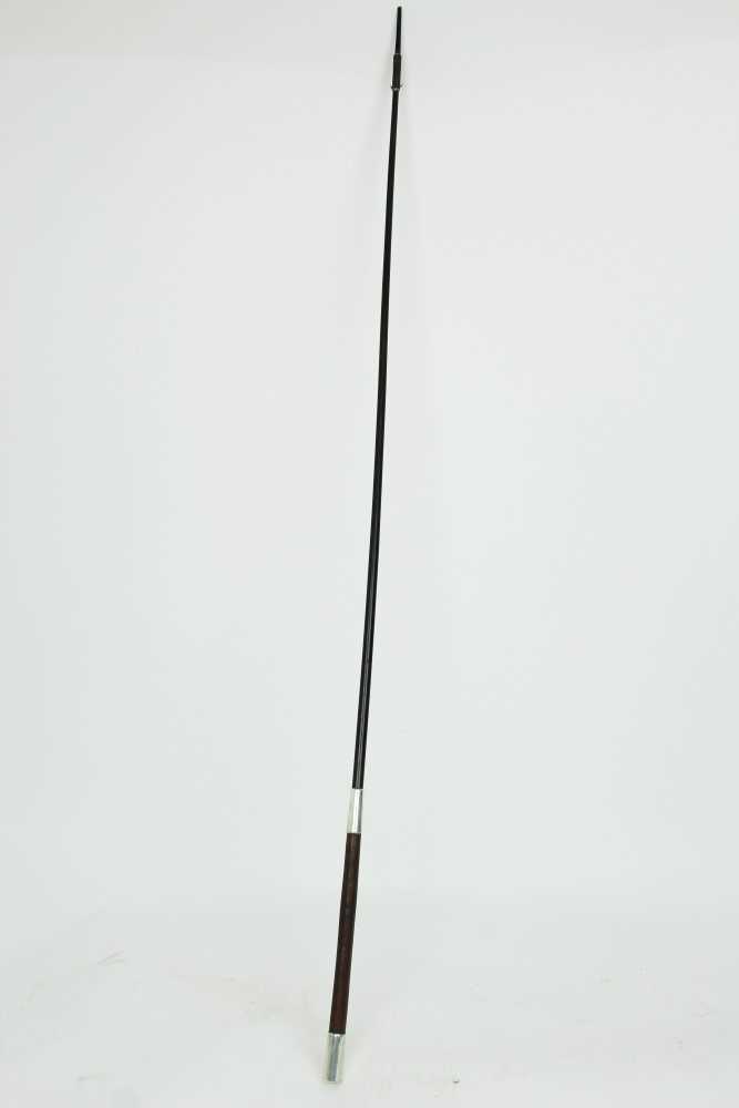 Lot 845 - Carriage driving whip