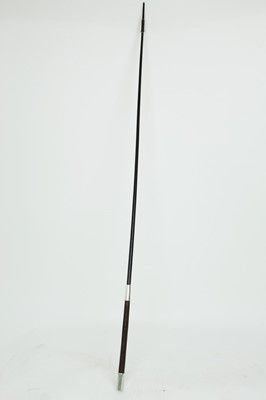 Lot 845 - Carriage driving whip