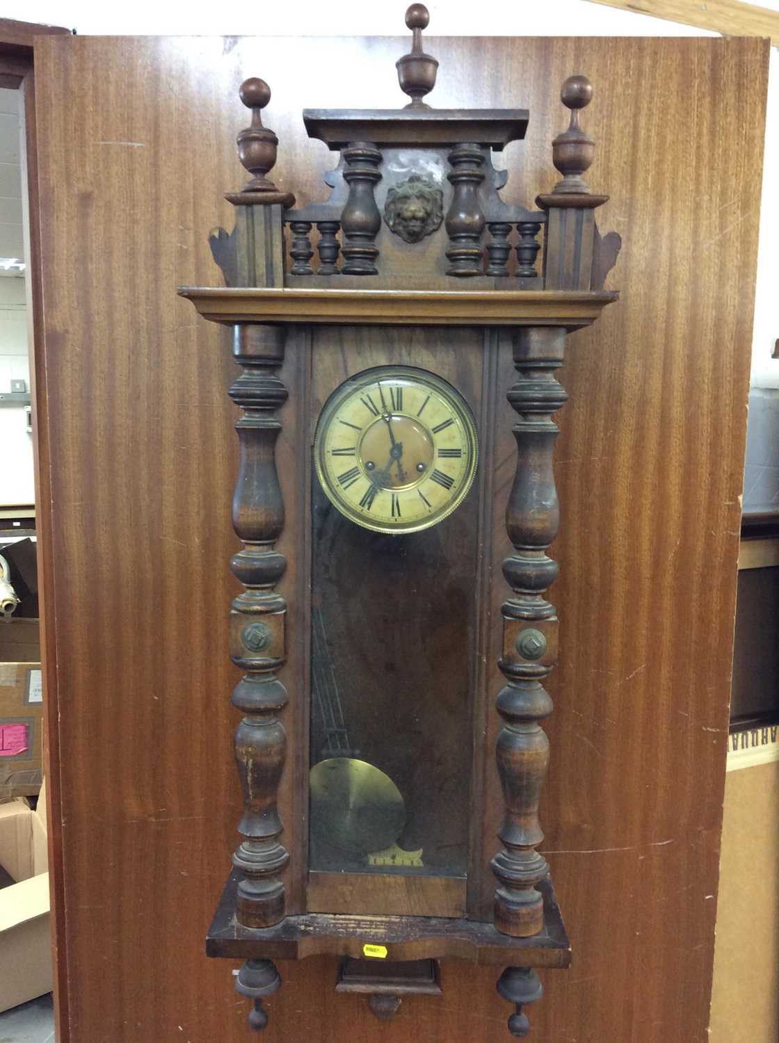 Lot 462 - 19th Century Vienna Regulator Wall Clock in walnut case