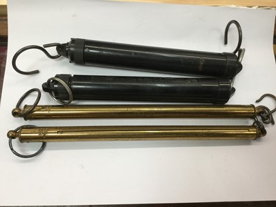 Lot 217 - Four Vintage Salter Drop scales