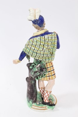 Lot 145 - A rare pair of Derby figures