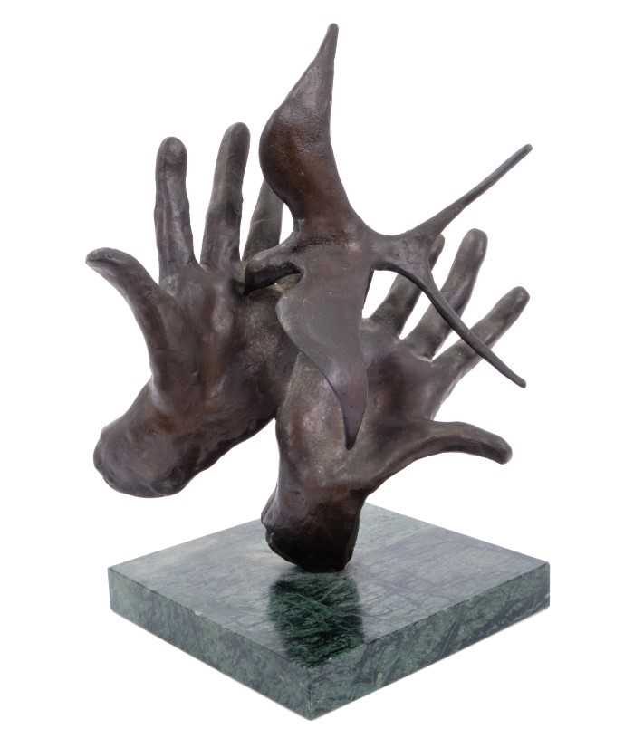 Lot 753 - Contemporary bronze sculpture