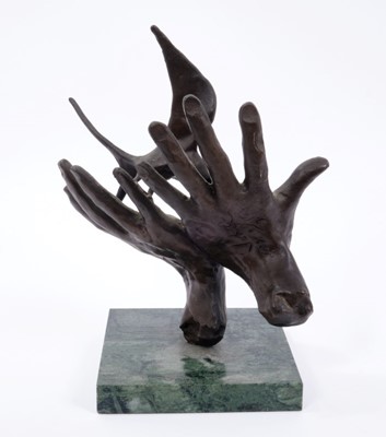 Lot 753 - Contemporary bronze sculpture