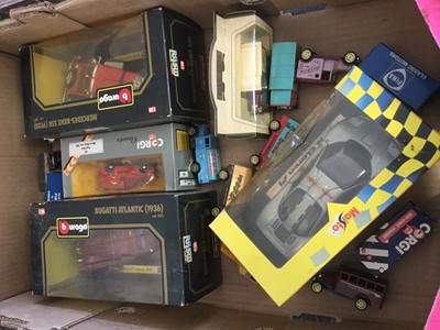 Lot 240 - Box of diecast toys