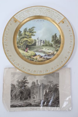 Lot 157 - Chamberlain's Worcester plate