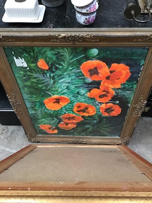Lot 190 - Charles Clifford Turner, various selection of flower studies mostly watercolours and oils, framed