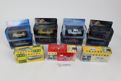 Lot 1433 - Lledo Vanguard boxed selection model cars 1:43 scale.